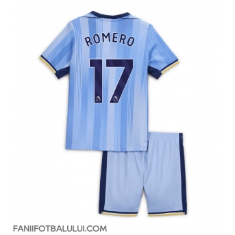 Tottenham Hotspur Cristian Romero #17 Echipament de Fotbal Replică 2024-25 Copii Deplasare (+ Șorturi)